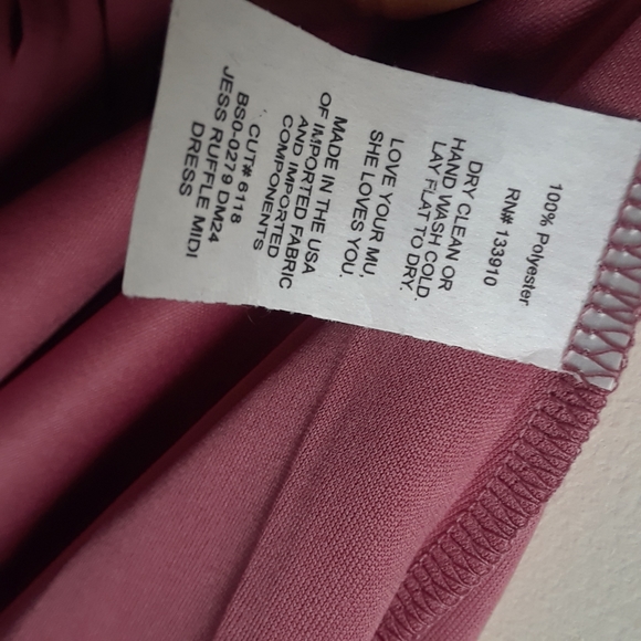 Show Me Your MUMU Jess Ruffle Midi Dress - Picture 9 of 9